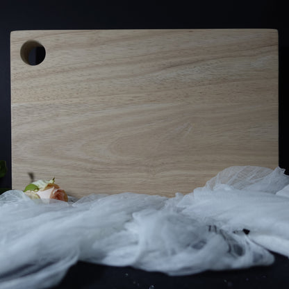 Personalized Large Wooden Chopping Board (Rubber Wood)