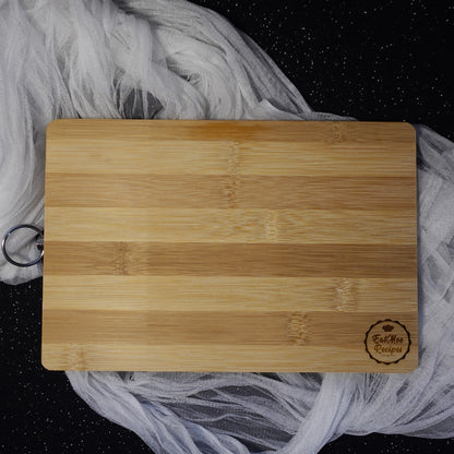 EatMee Recipes Small Bamboo Chopping Board